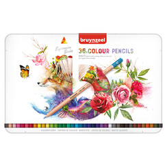 Crayon de couleur Bruynzeel Expression set 36 pièces assorti