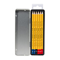 Bruynzeel Crayon graphite Bruynzeel Teens set 6 duretés gris