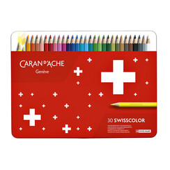 Kleurpotloden Caran d'Ache Swisscolor 30 stuks assorti