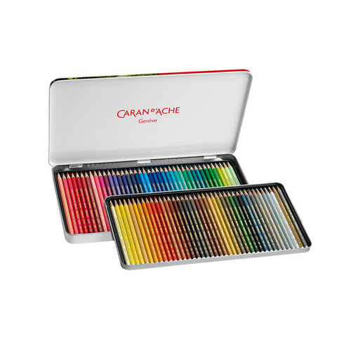 Caran d'ache Crayon de couleur Caran d’Ache Prismalo boîte 80 pièces assorti