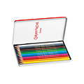 Caran d'ache Kleurpotloden Caran d'Ache Swisscolor aquarel 12 stuks assorti