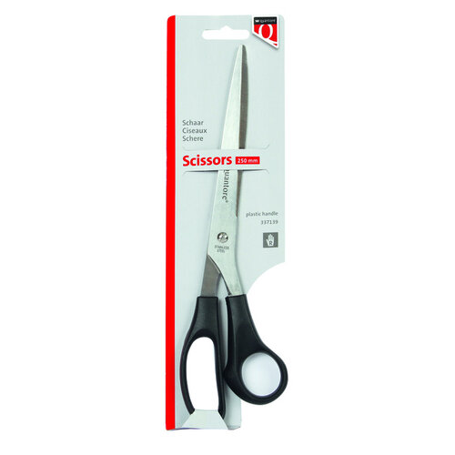 Quantore Ciseaux Quantore 250mm manche en plastique noir