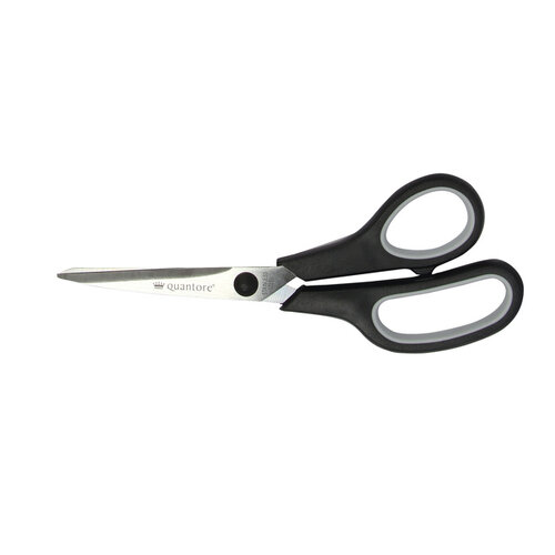 Quantore Schaar Quantore 190mm soft grip zwart