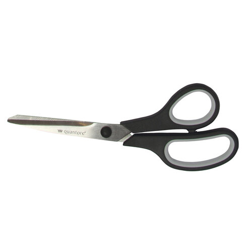 Quantore Schaar Quantore 210mm soft grip zwart