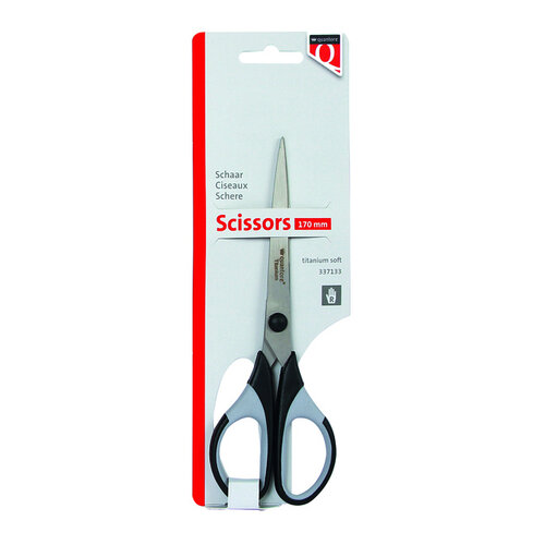 Quantore Ciseaux Quantore 170mm titane Softgrip