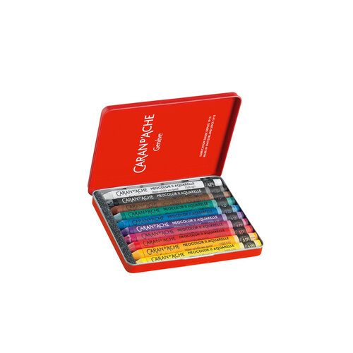 Caran d'ache Craie à la Cire Caran d’Ache Neocolor II assorti 10 pièces