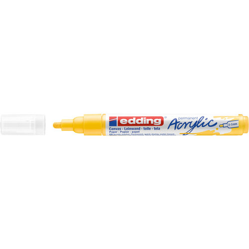 edding Acrylmarker edding e-5100 medium verkeersgeel