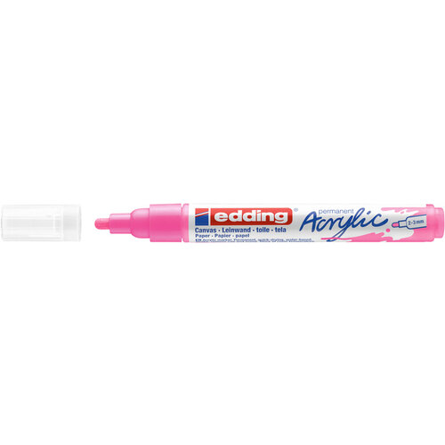 edding Acrylmarker edding e-5100 medium neon roze