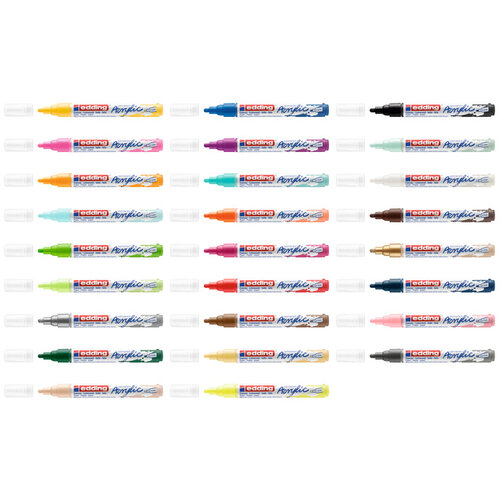 edding Marqueur acrylique edding-e-5100 Medium rose fluo