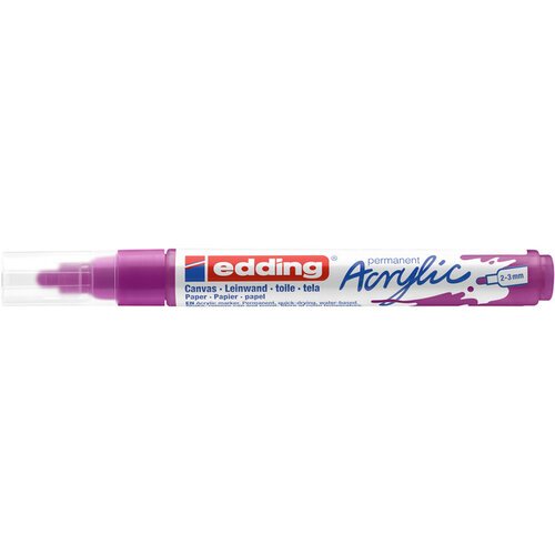 edding Acrylmarker edding e-5100 medium bessenrood