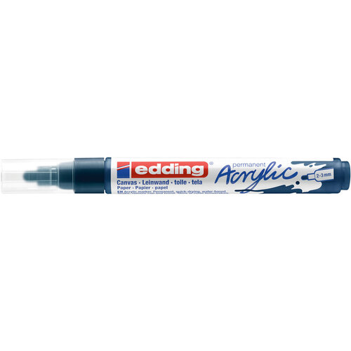 edding Acrylmarker edding e-5100 medium elegant nachtblauw