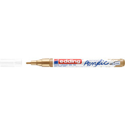 Acrylmarker edding e-5300 fijn rijkgoud