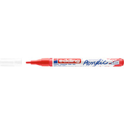 Acrylmarker edding e-5300 fijn verkeersrood