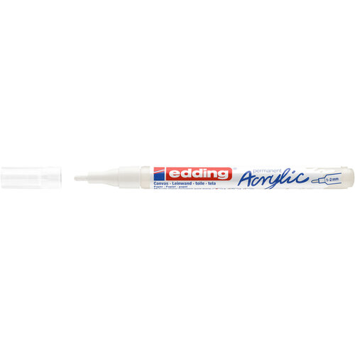 edding Acrylmarker edding e-5300 fijn verkeerswit