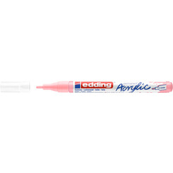 Acrylmarker edding e-5300 fijn stijlvol mauve