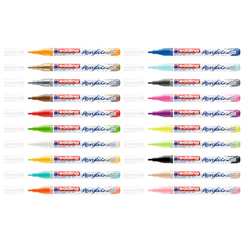 edding Acrylmarker edding e-5300 fijn stijlvol mauve