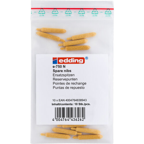 edding Reservepunt edding 750N set à 10 stuks