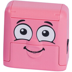 Tampon textile Colop Marky personnalisable rose