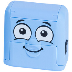 Tampon textile Colop Marky personnalisable bleu