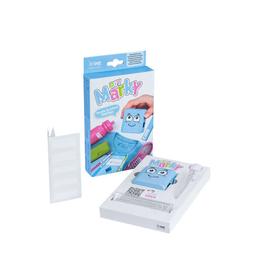 Colop Tampon textile Colop Marky personnalisable bleu