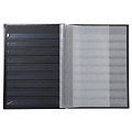 Exacompta Postzegelalbum Exacompta 22.5x30.5cm 16 zwarte pagina's zwart