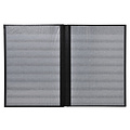 Exacompta Postzegelalbum Exacompta 22.5x30.5cm 48 zwarte pagina's zwart