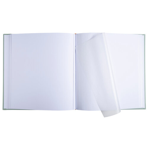 Exacompta Album photo Exacompta 29x32cm 60 pages blanches Ellipse vert