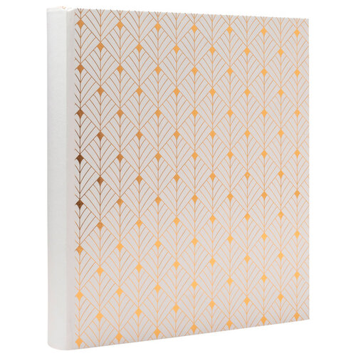 Exacompta Album photo Exacompta 29x32cm 60 pages noires Néo Déco blanc