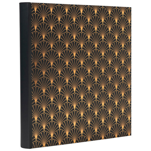 Exacompta Album photo Exacompta 29x32cm 60 pages noires Néo Déco noir