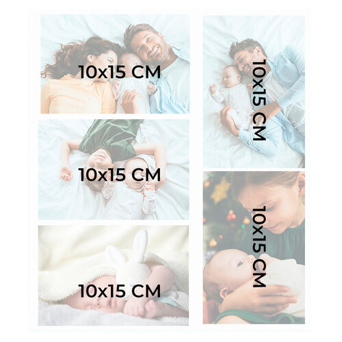 Exacompta Album photo Exacompta 29x32cm 60 pages noires Néo Déco noir