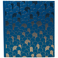 Exacompta Album photo Exacompta 29x32cm 60 pages noires Néo Déco bleu
