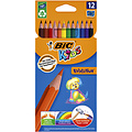 Bickids Kleurpotloden BicKids Evolution assorti etui à 12 stuks