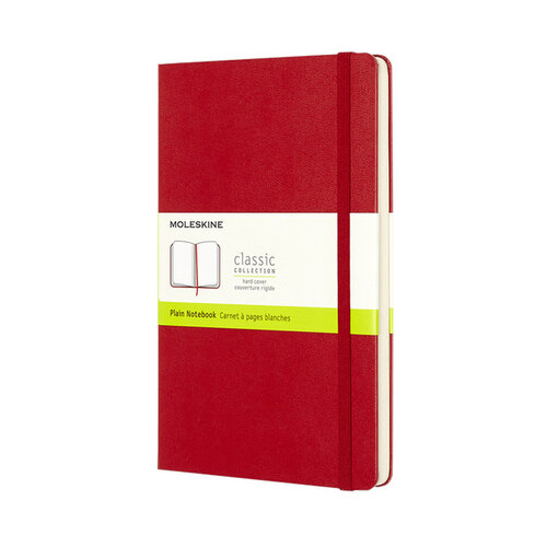 Moleskine Carnet de notes Moleskine Large 130x210mm uni rigide rouge
