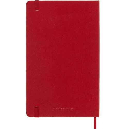Moleskine Carnet de notes Moleskine Large 130x210mm uni rigide rouge