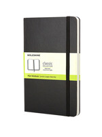 Moleskine Notitieboek Moleskine pocket 90x140mm blanco zwart