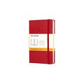 Moleskine Notitieboek Moleskine pocket 90x140mm lijn hard cover rood
