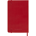 Moleskine Notitieboek Moleskine pocket 90x140mm lijn hard cover rood