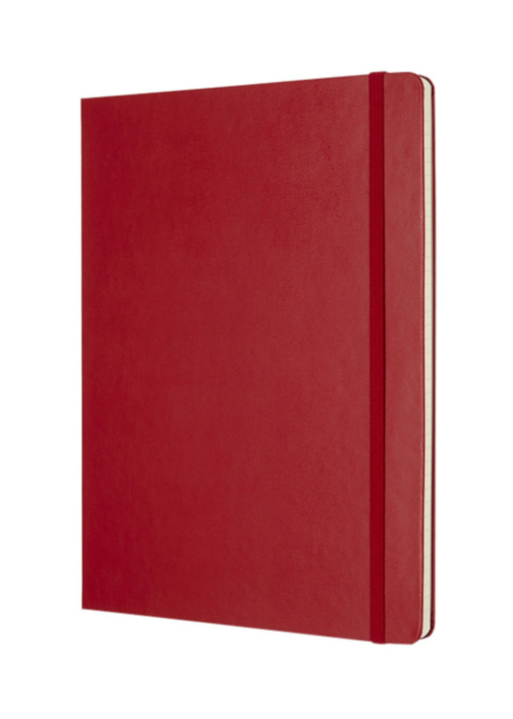 Moleskine Notitieboek Moleskine XL 190x250mm lijn hard cover scarlet red