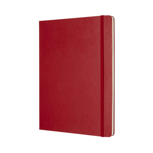 Moleskine Carnet de notes Moleskine XL 190x250mm uni rigide rouge écarlate