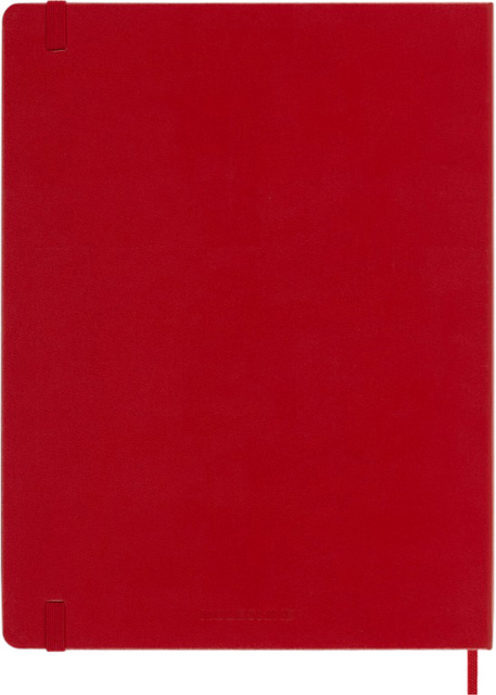 Moleskine Notitieboek Moleskine XL 190x250mm lijn hard cover scarlet red