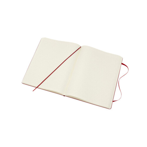 Moleskine Carnet de notes Moleskine XL 190x250mm uni rigide rouge écarlate