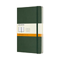 Moleskine Carnet de notes Moleskine XL 130x210mm ligné rigide vert myrte
