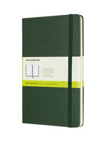Moleskine Notitieboek Moleskine L 130x210mm blanco hc green