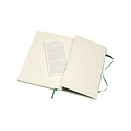 Moleskine Carnet de notes Moleskine XL 130x210mm ligné vert myrte