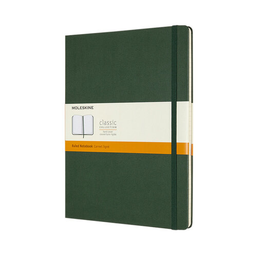 Moleskine Carnet de notes Moleskine XL 190x250mm ligné vert myrte