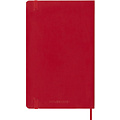 Moleskine Carnet de notes Moleskine L 130x210mm ligné Soft rouge écarlate