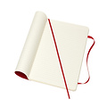 Moleskine Carnet de notes Moleskine L 130x210mm ligné Soft rouge écarlate