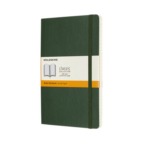 Moleskine Carnet de notes Moleskine L 130x210mm ligné vert myrte