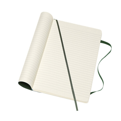 Moleskine Carnet de notes Moleskine L 130x210mm ligné vert myrte