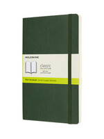 Moleskine Notitieboek Moleskine large 130x210mm blc sc green